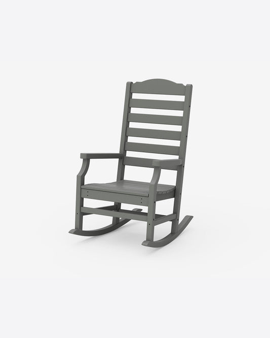 Savannah Rocking Chair in Yellow Slate Grey - Draper James