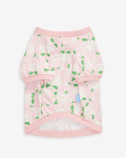 Pink Hydrangea Print Sweatshirt Pink - Draper James