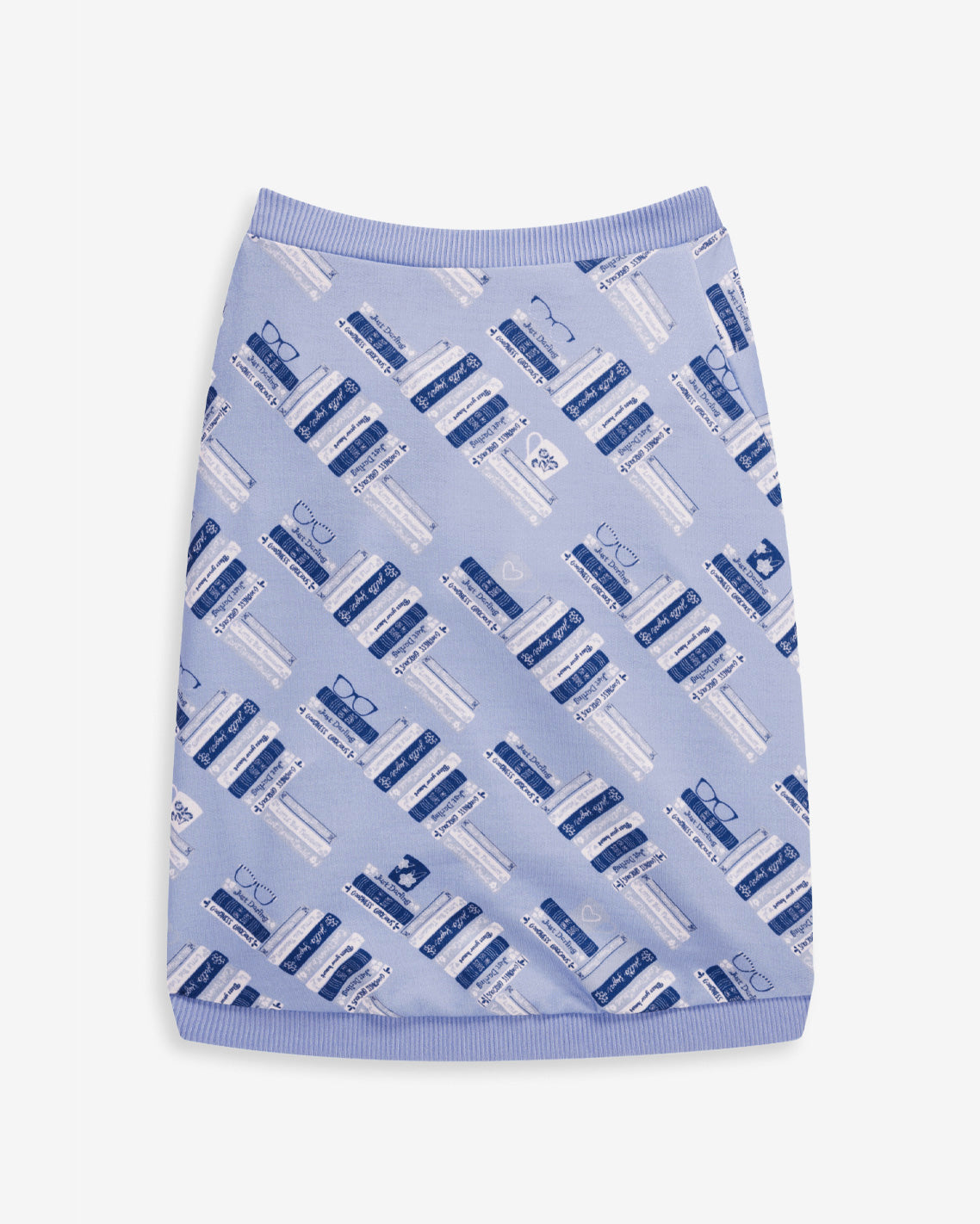 Blue Book Print Sweatshirt Blue Multi - Draper James