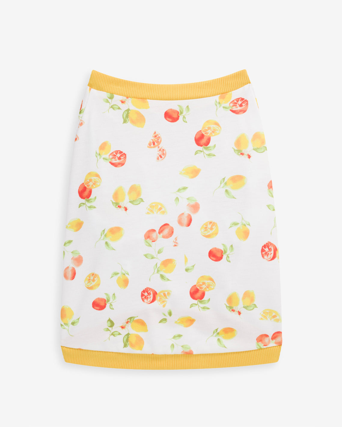 White Watercolor Citrus Sweatshirt Magnolia White Multi - Draper James