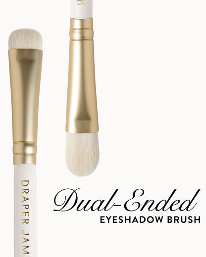Draper James x Laura Geller Dual-Ended Eyeshadow Brush Multicolor - Draper James