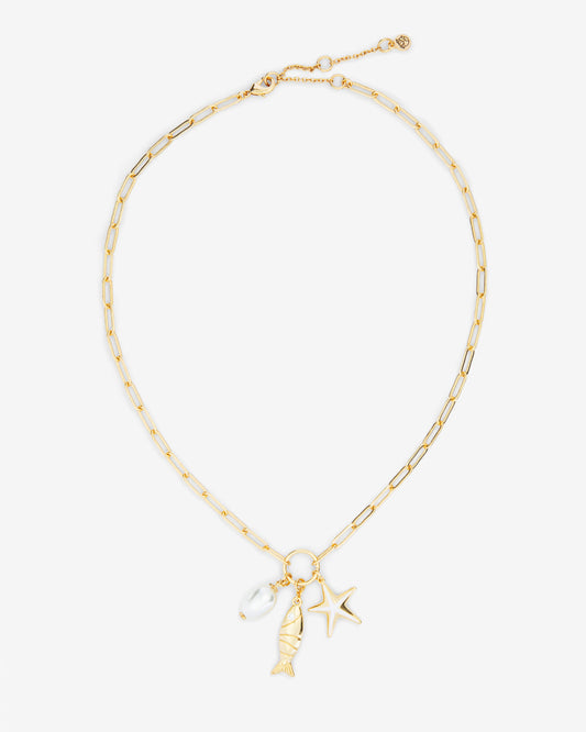 Charm Necklace Gold - Draper James
