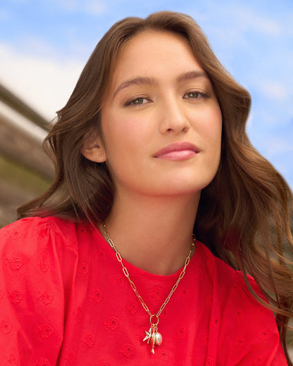 Charm Necklace Gold - Draper James