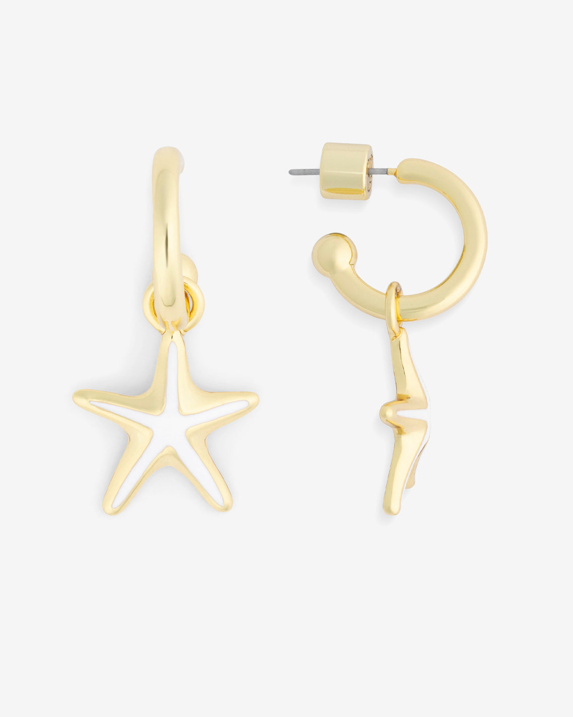 Starfish Hoops Gold - Draper James