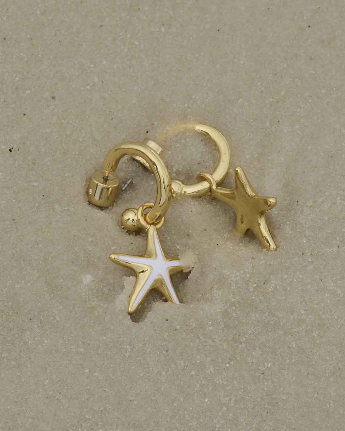 Starfish Hoops Gold - Draper James