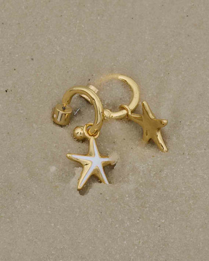 Starfish Hoops Gold - Draper James