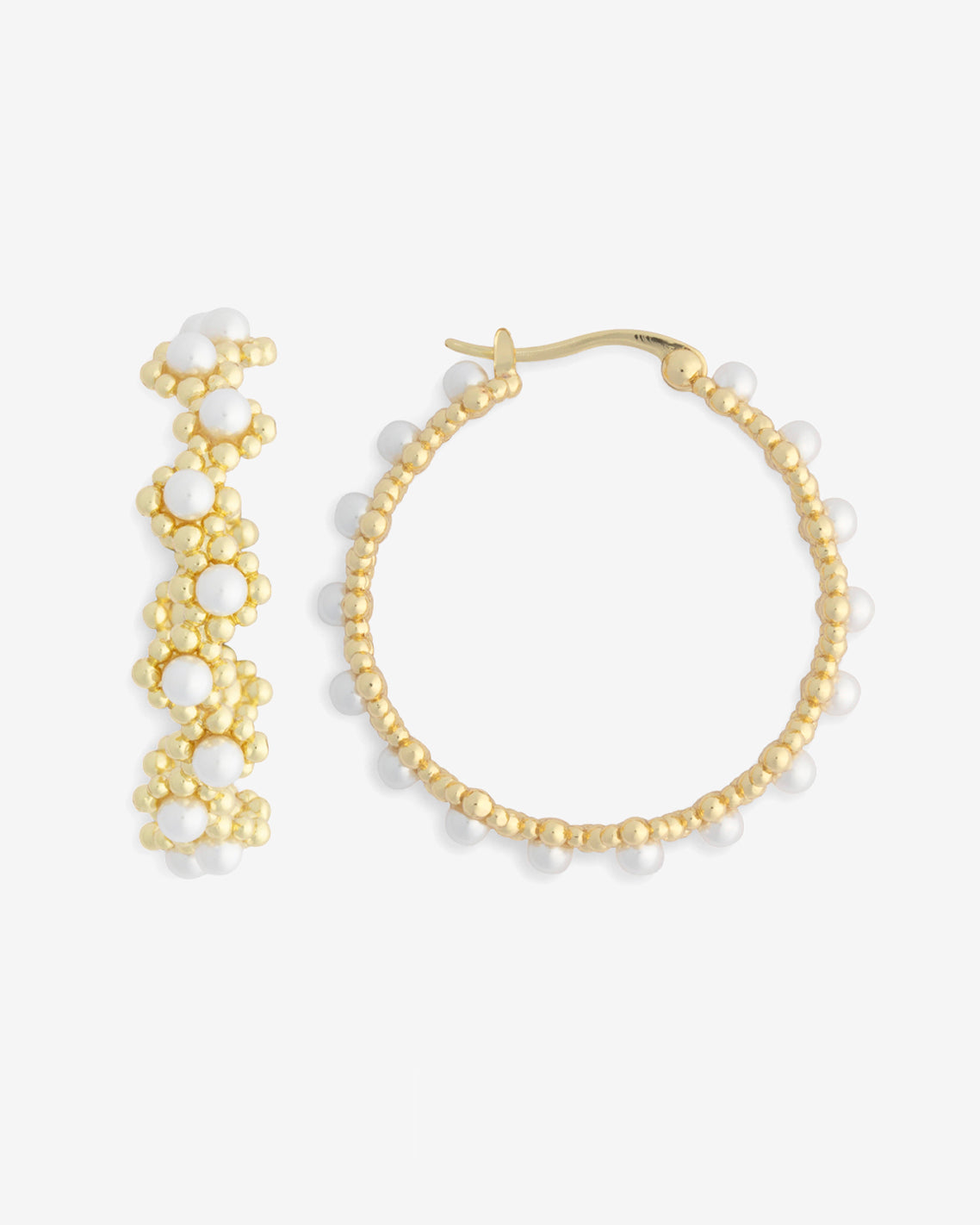 Hoop Earrings Gold - Draper James