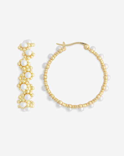 Hoop Earrings Gold - Draper James
