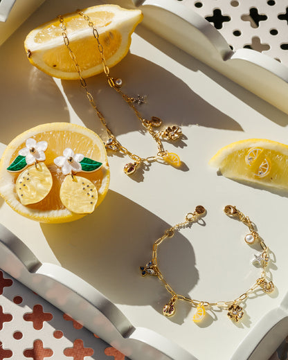 A Little Luck Charm Necklace Gold - Draper James