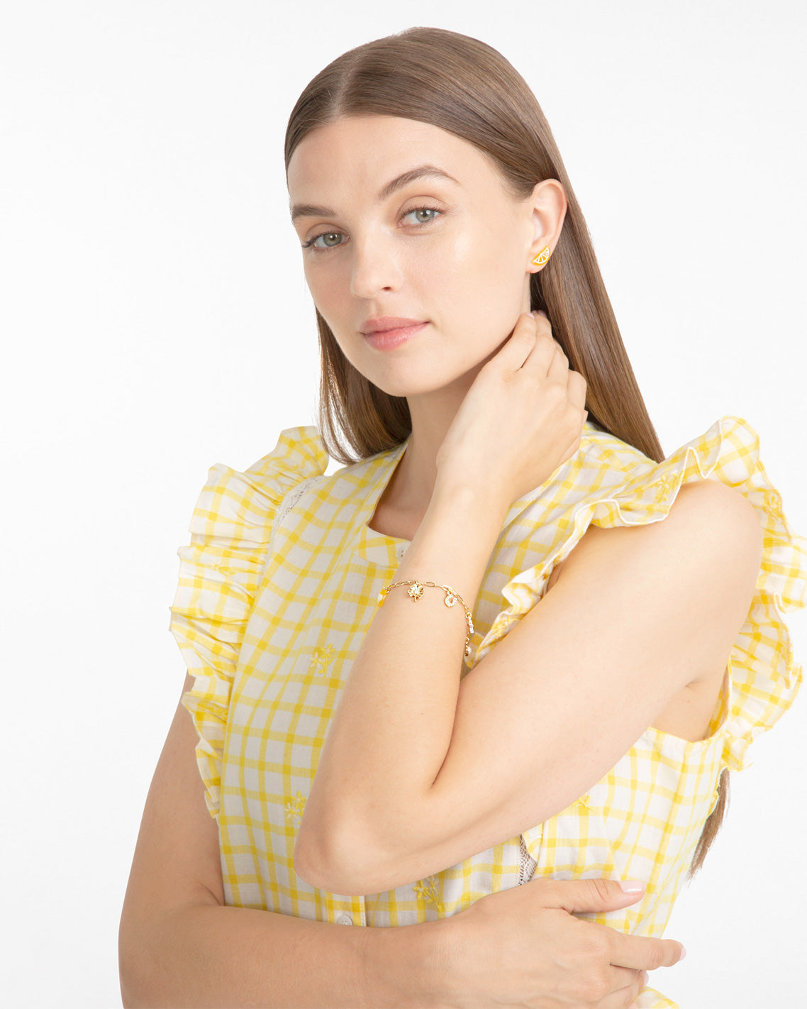 A Little Luck Charm Bracelet Gold - Draper James