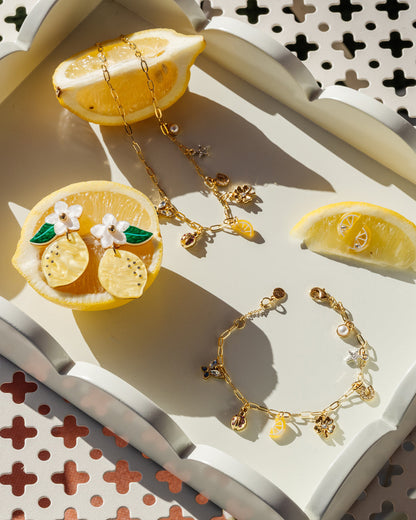 A Little Luck Charm Bracelet Gold - Draper James