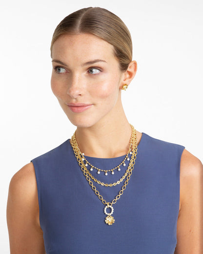Tres Chic Layering Necklace Gold - Draper James
