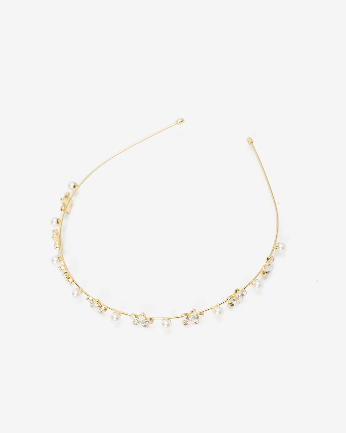 Crystal & Pearl Headband Multicolor - Draper James