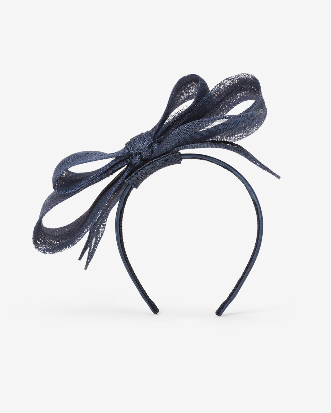 Bow Fascinator Nassau Navy - Draper James
