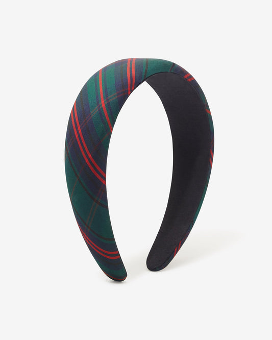 Plaid Headband | Women's Hair Accessories by Draper James Nassau Navy - Draper James