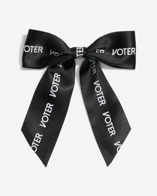 Voter Bow Clip | Election Accessories by Draper James Black - Draper James
