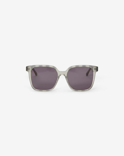 Sunglasses in Smoke Stripe Black/White - Draper James