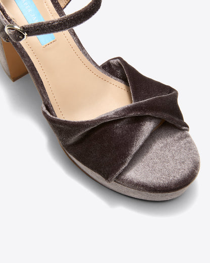 Paloma Platform Grey - Draper James
