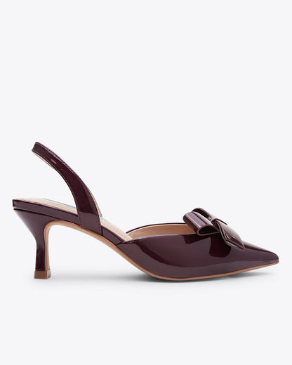 Tessa Slingback Heel | Women's Shoes by Draper James Purple - Draper James