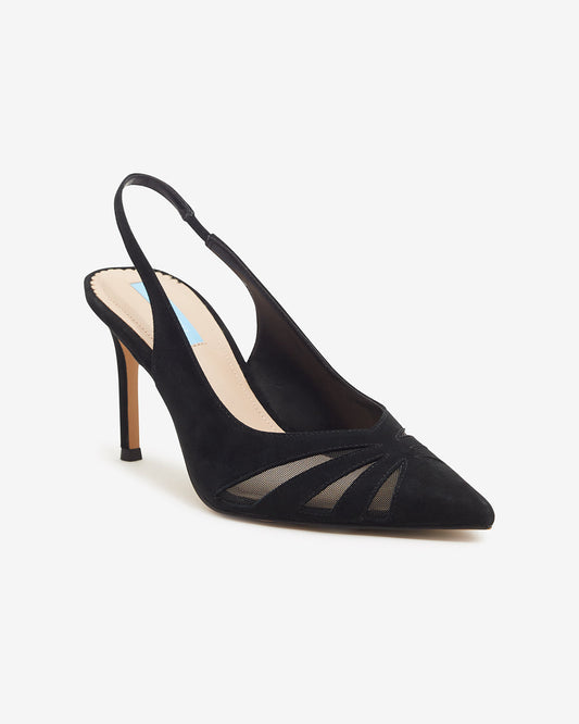 Atlas Heel | Women's Heels & Dress Shoes by Draper James Belle Meade Black - Draper James