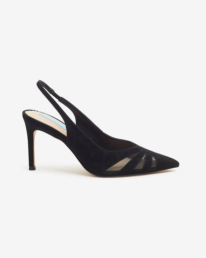 Atlas Heel | Women's Heels & Dress Shoes by Draper James Belle Meade Black - Draper James
