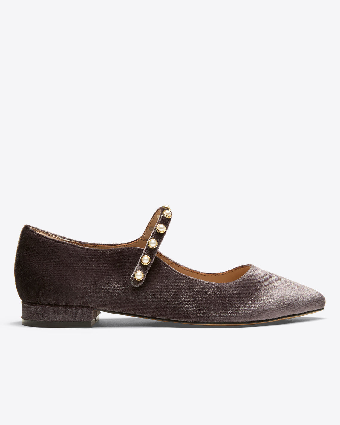 Abigail Velvet Flat | Women's Flats by Draper James Grey - Draper James