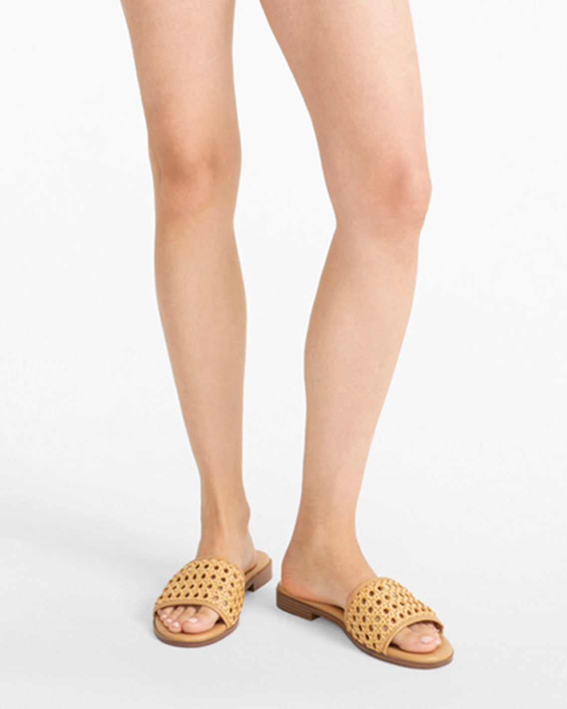 Rattan Sandal | Women's Woven Sandals by Draper James Natural - Draper James