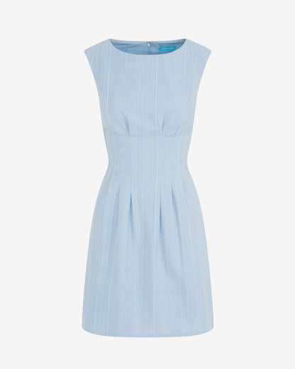 Cypress Mini Dress Blue Multi - Draper James