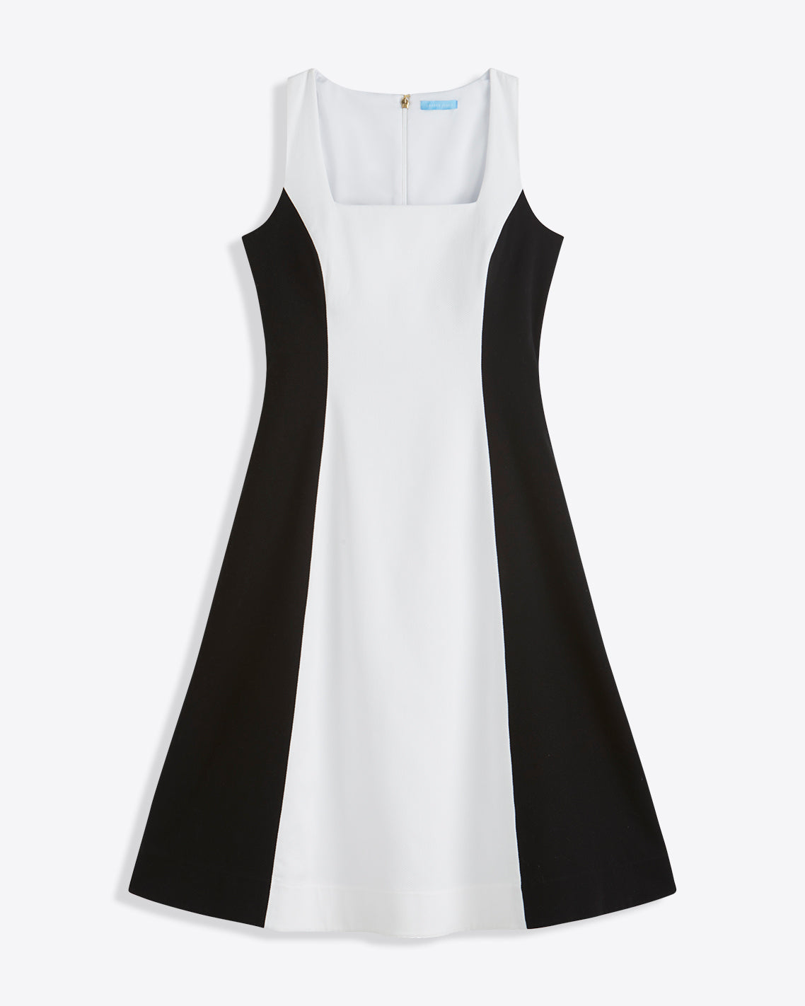 Genevieve Midi Dress in Black and White Black - Draper James