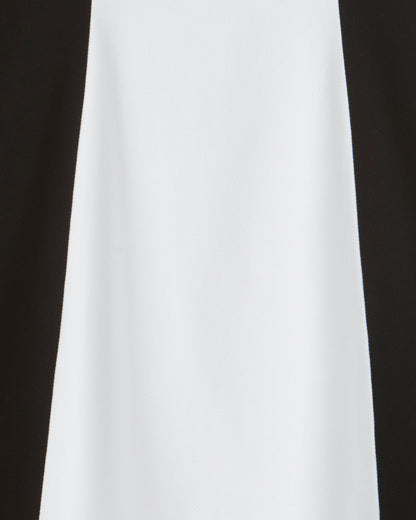 Genevieve Midi Dress in Black and White Black - Draper James