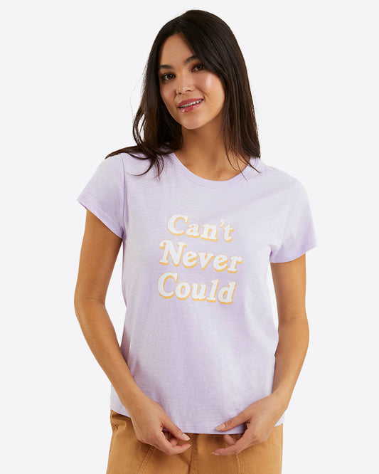 Can't Never Could T-Shirt Purple - Draper James