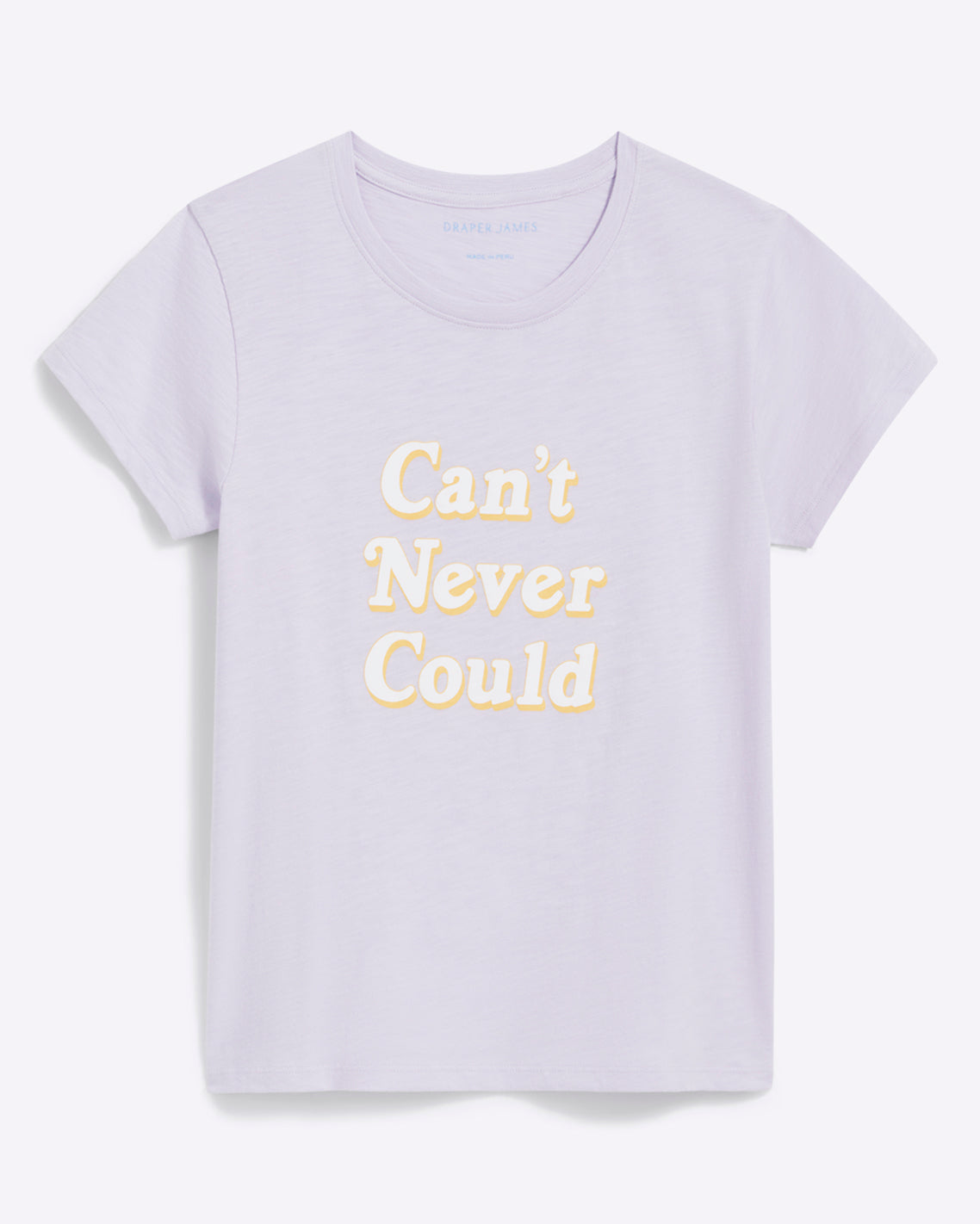 Can't Never Could T-Shirt Purple - Draper James
