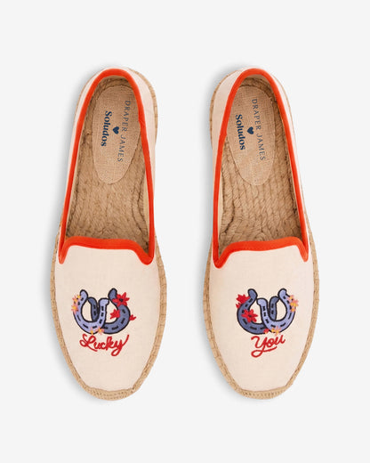 Soludos Lucky You Espadrilles Natural - Draper James