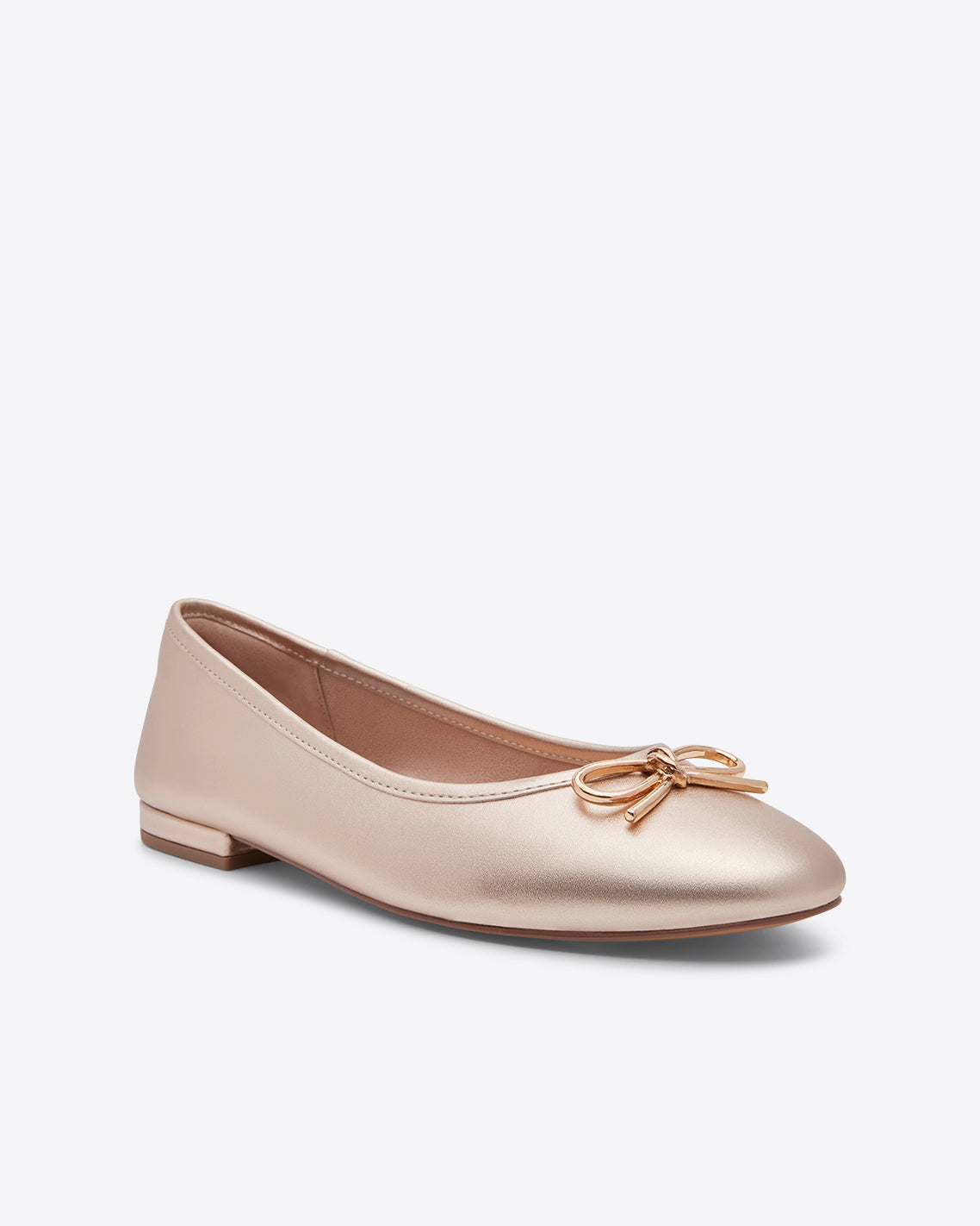 Eloise Bow Flat | Women's Bow Flats by Draper James Gold - Draper James