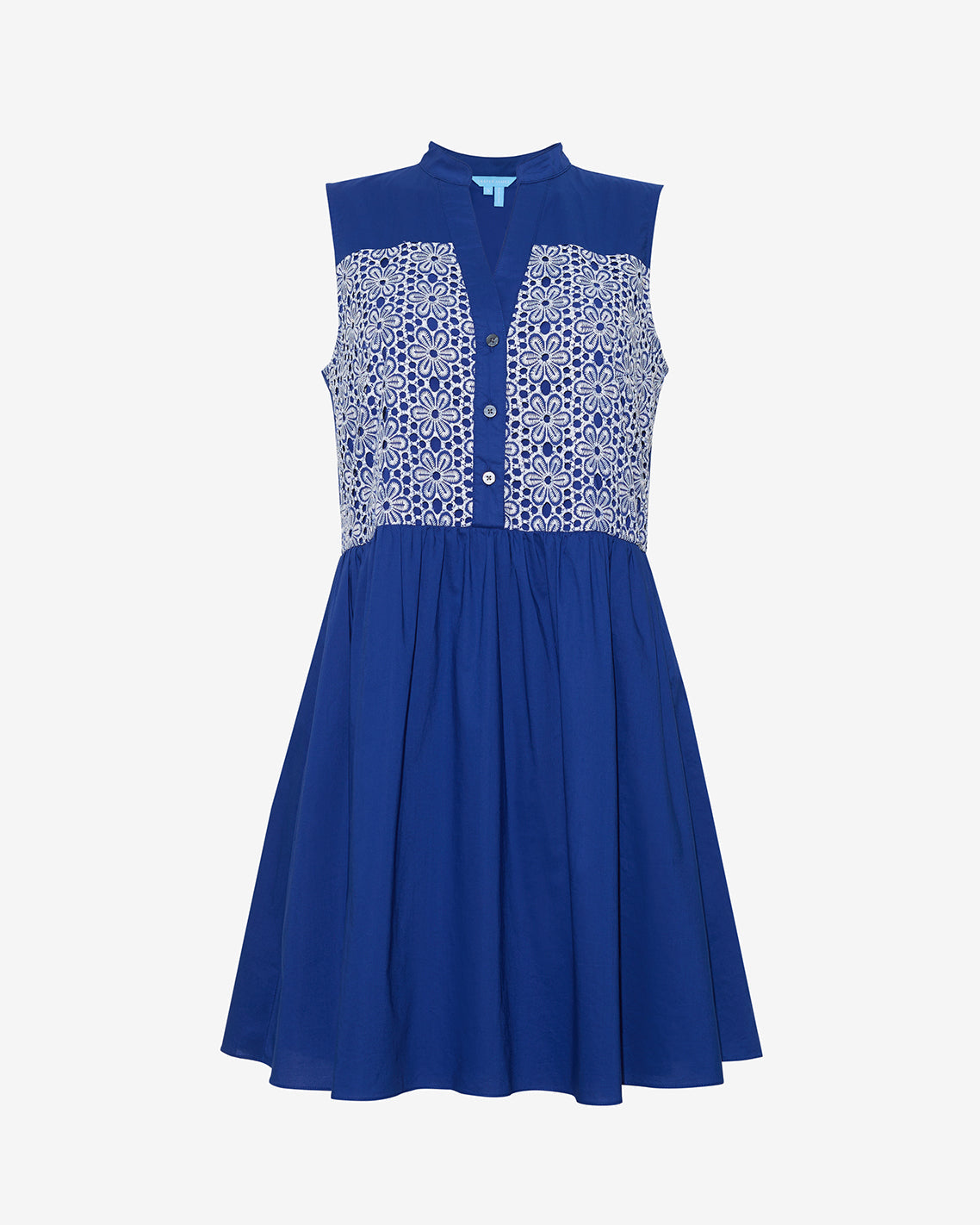 Sami Sleeveless Shirtdress in Daisy Lace Daisy Lace - Draper James