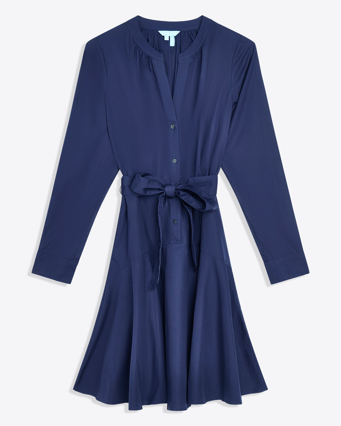 Imogen Mini Shirtdress Navy - Draper James