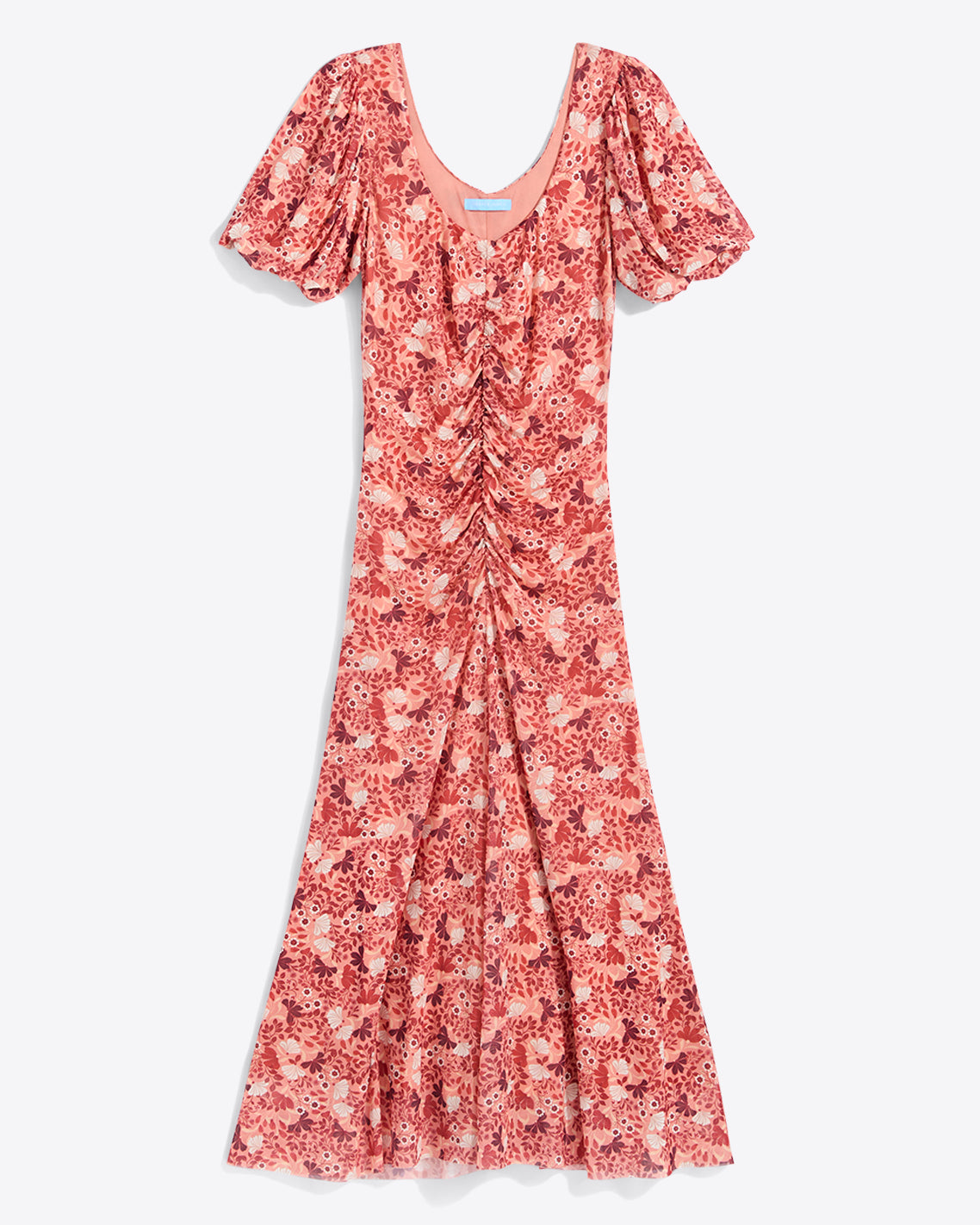 Mindy Midi Dress in Stretch Mesh Coneflowers Mesh - Draper James
