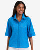 French Blue Eyelet