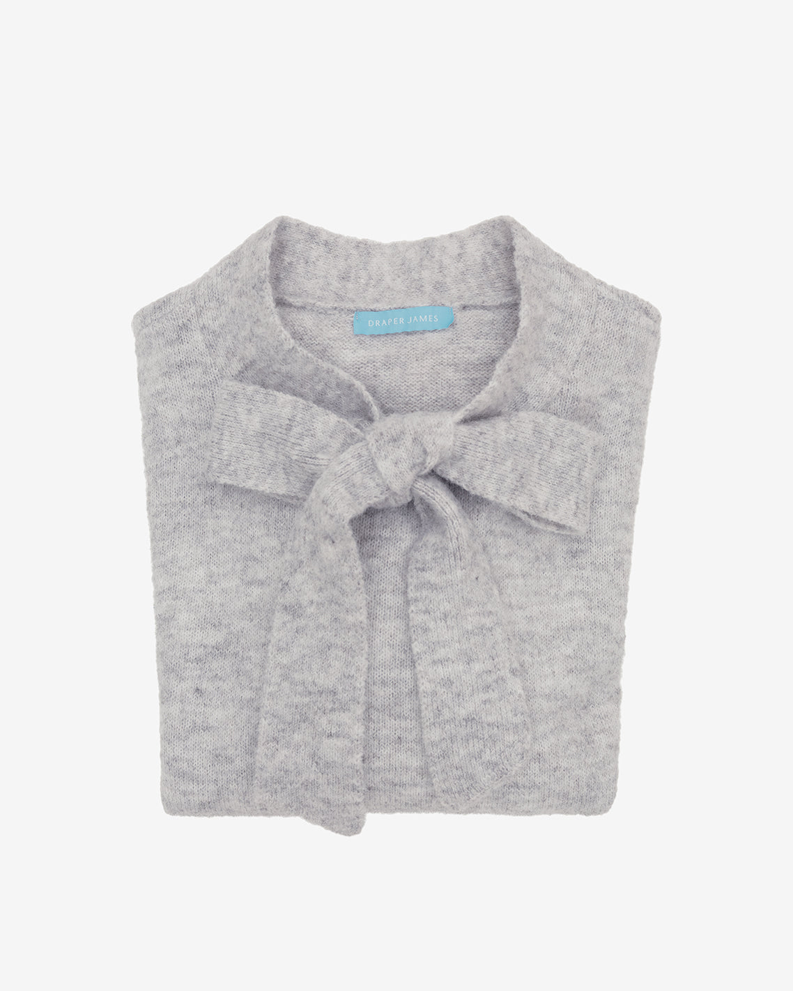 Bow Sweater in Grey Bow Grey - Draper James