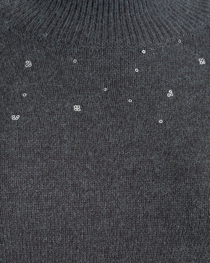 Snowflake Sweater Grey - Draper James