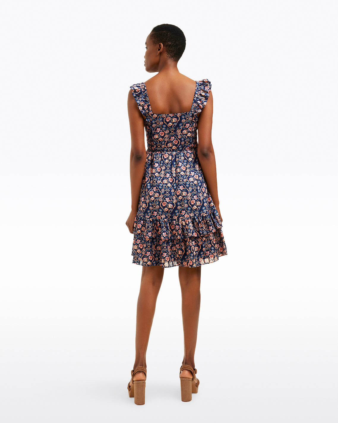 Carrie Mini Dress in Twilight Vines Twilight Vines - Draper James