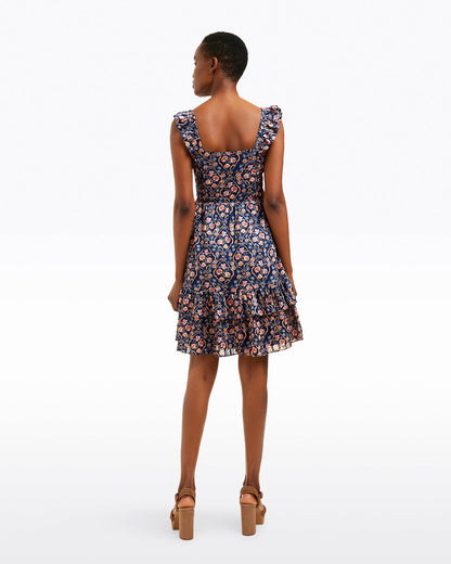 Carrie Mini Dress in Twilight Vines Twilight Vines - Draper James