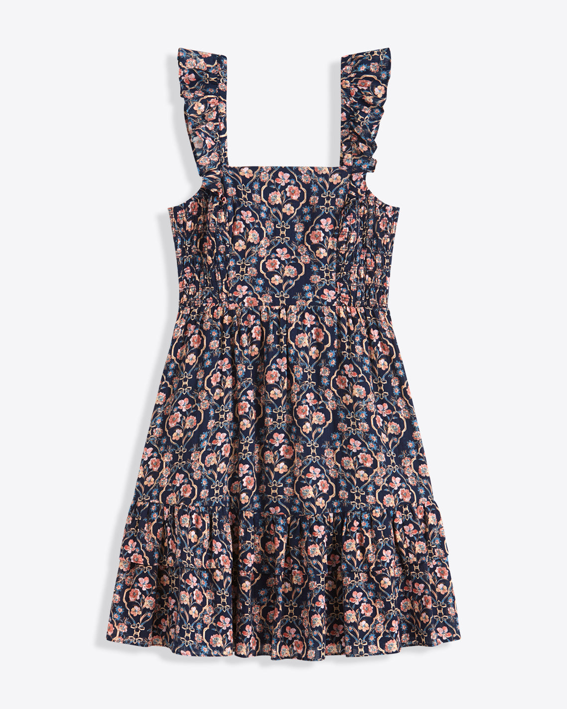 Carrie Mini Dress in Twilight Vines Twilight Vines - Draper James