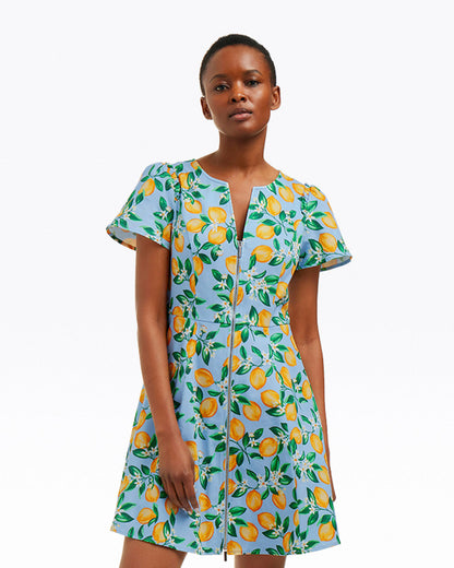 Mae Love Circle Dress in Lemon Blossom Lemon Blossom - Draper James