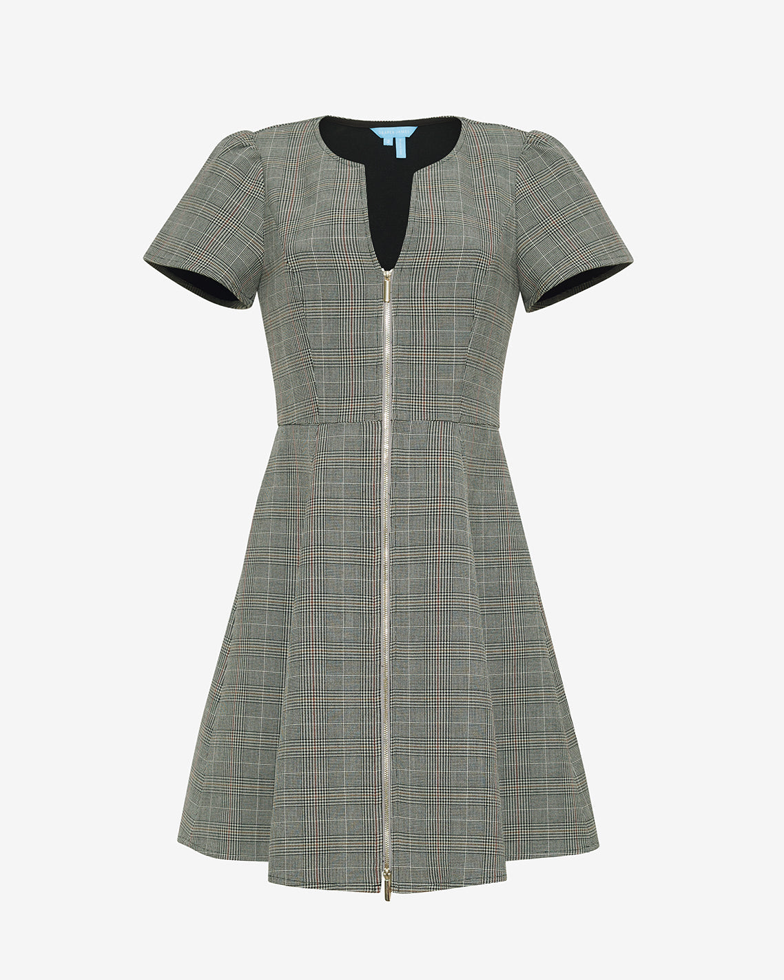 Mae Love Circle Dress Glen Plaid - Draper James