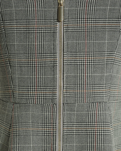 Mae Love Circle Dress Glen Plaid - Draper James
