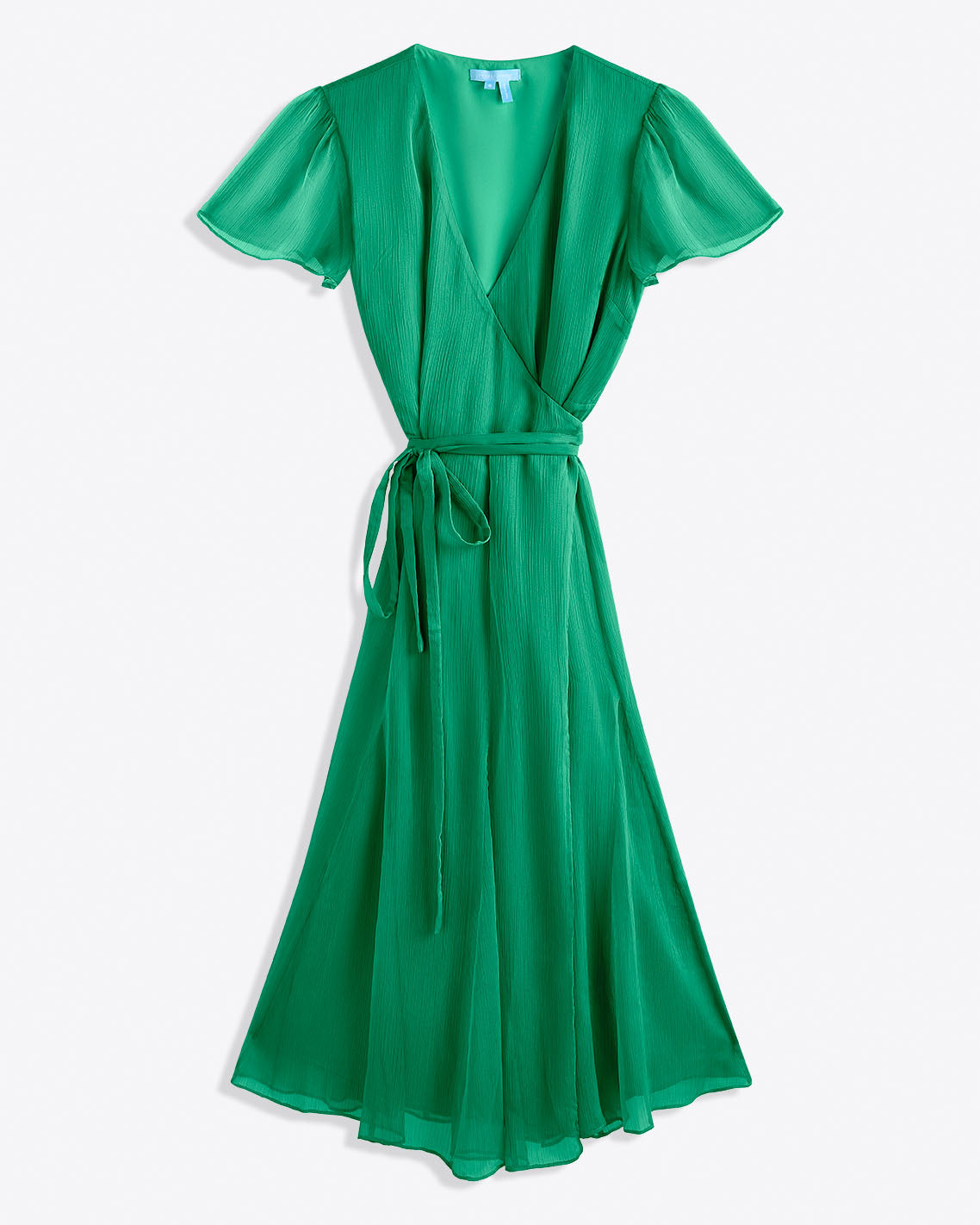 Daphne Midi Wrap Dress Green - Draper James