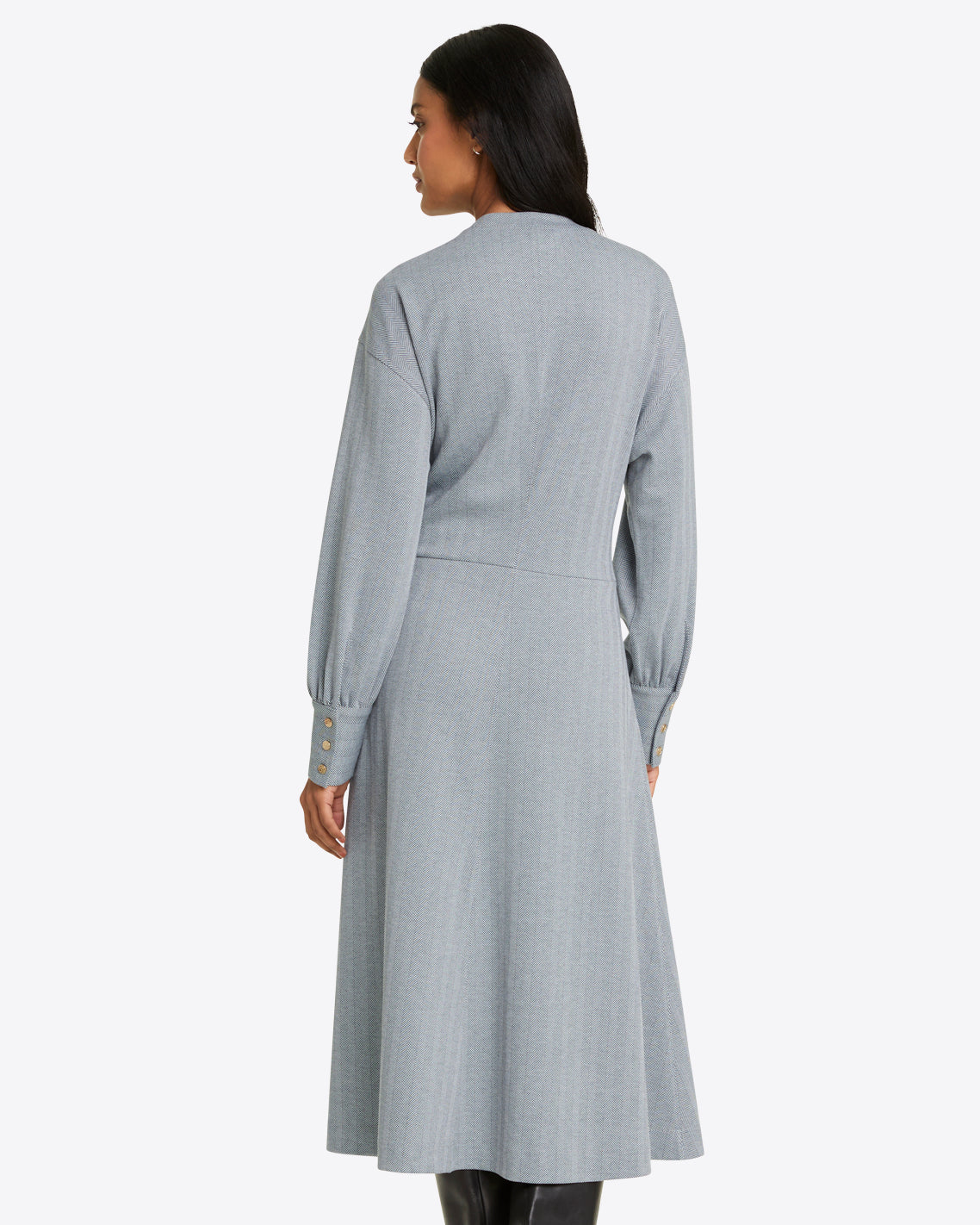 Maxine Sweater Dress | Women's Knit Dresses Grey - Draper James
