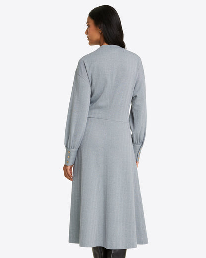 Maxine Sweater Dress | Women's Knit Dresses Grey - Draper James