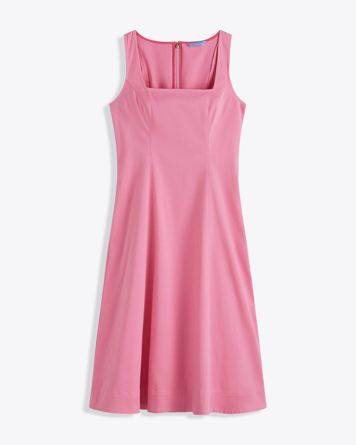 Genevieve Square Neck Sleeveless Midi Dress Pink - Draper James